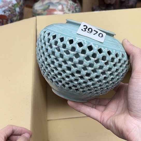 瓷片摆件工艺品瓷器摆件777 