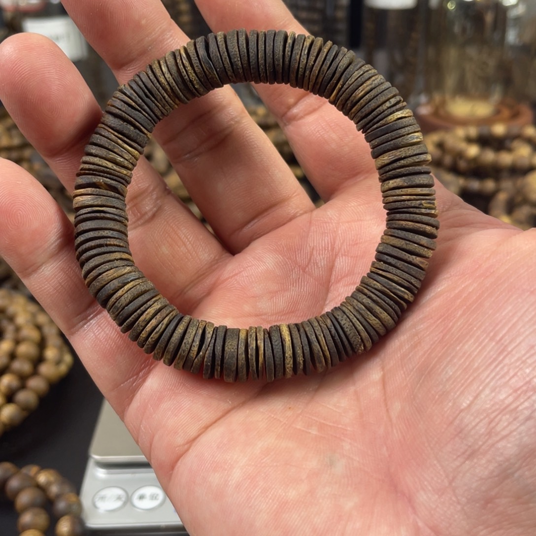 阳***妹奇楠沉香药片珠，15克沉水