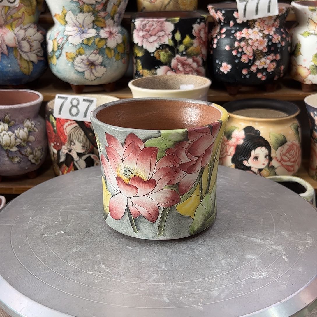 景德镇炫彩手绘口10.5