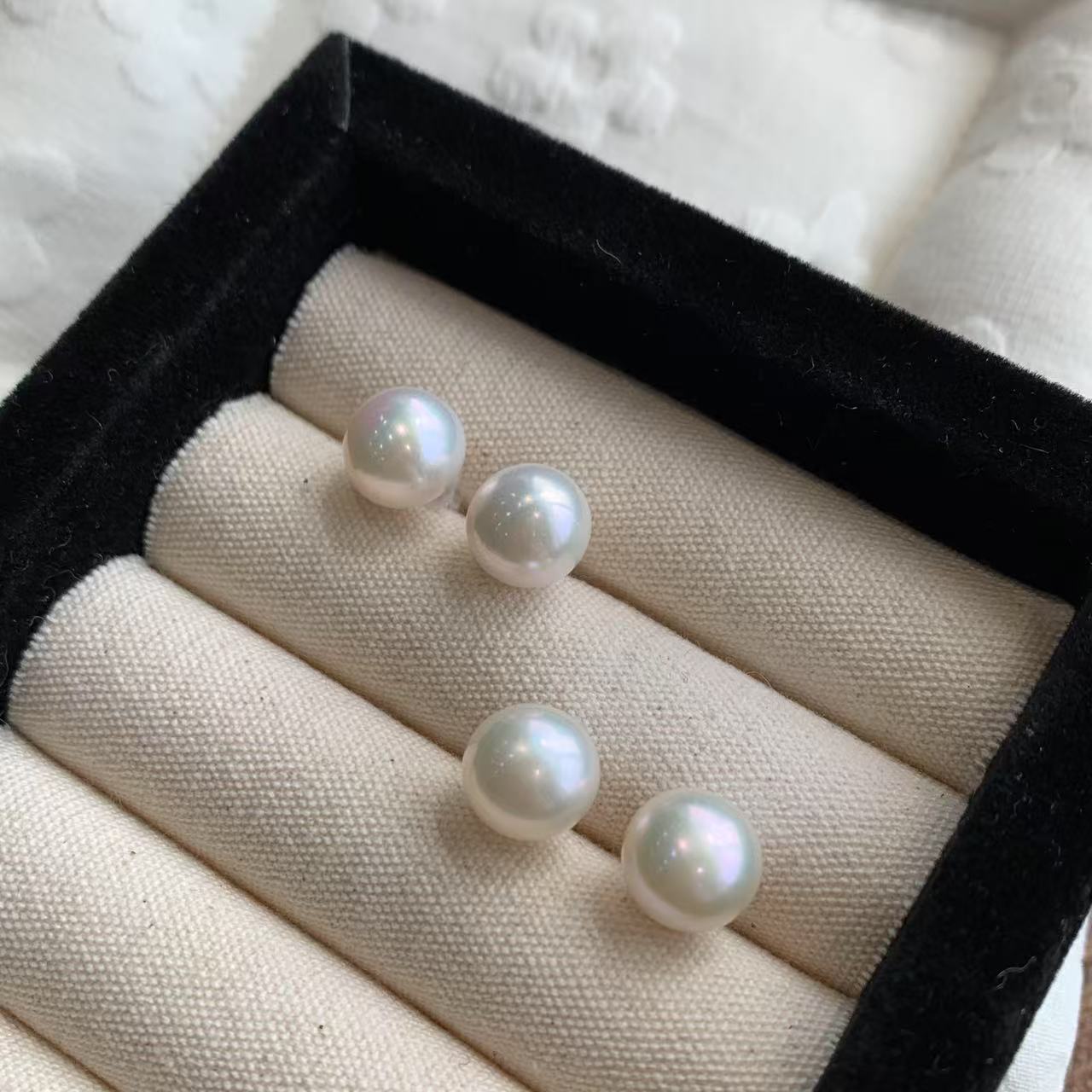 【山玥珠宝】小巧百搭淡水珍珠耳钉款（多样性发货1件）