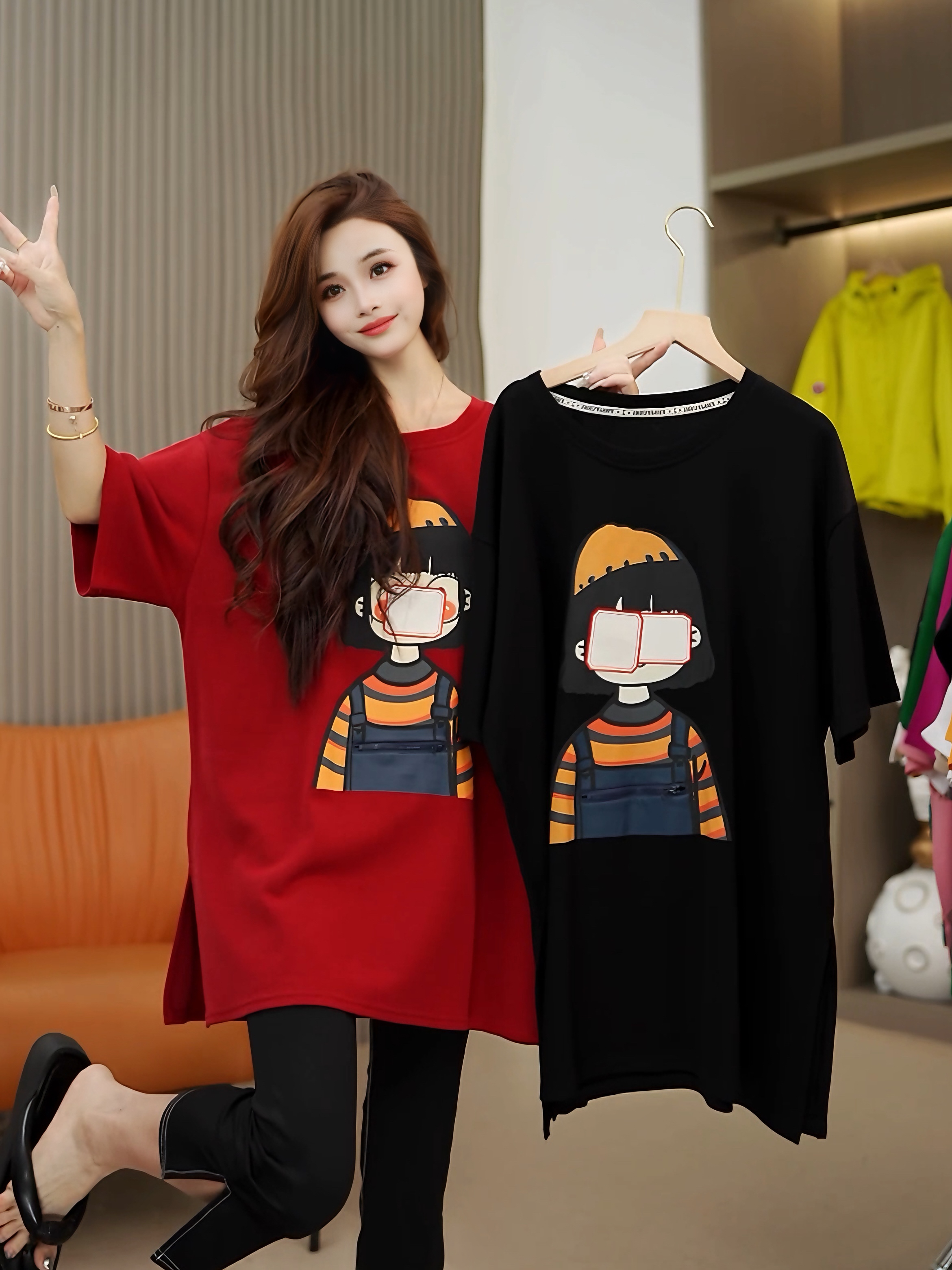 女孩款短袖  有拉链 6个色）