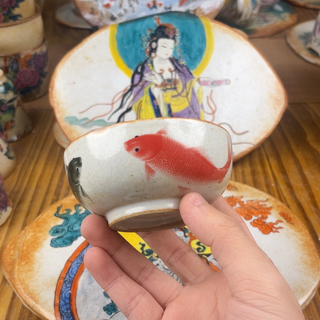 俗***雅杯景德镇陶瓷手作