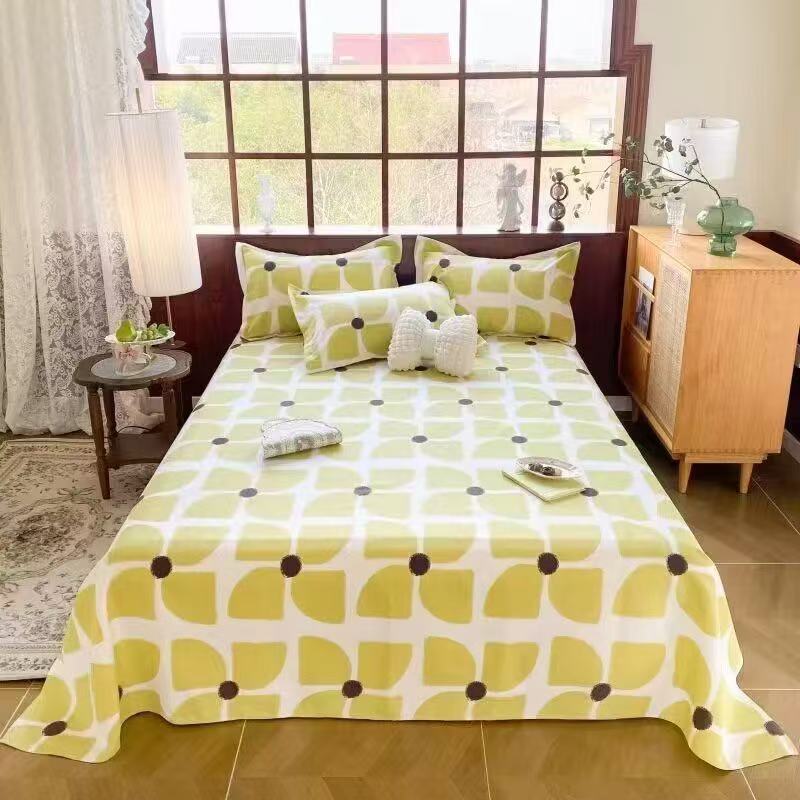 山东纯棉老粗布2.4米*2.45米床单 加厚密实贴身透气【幻境】