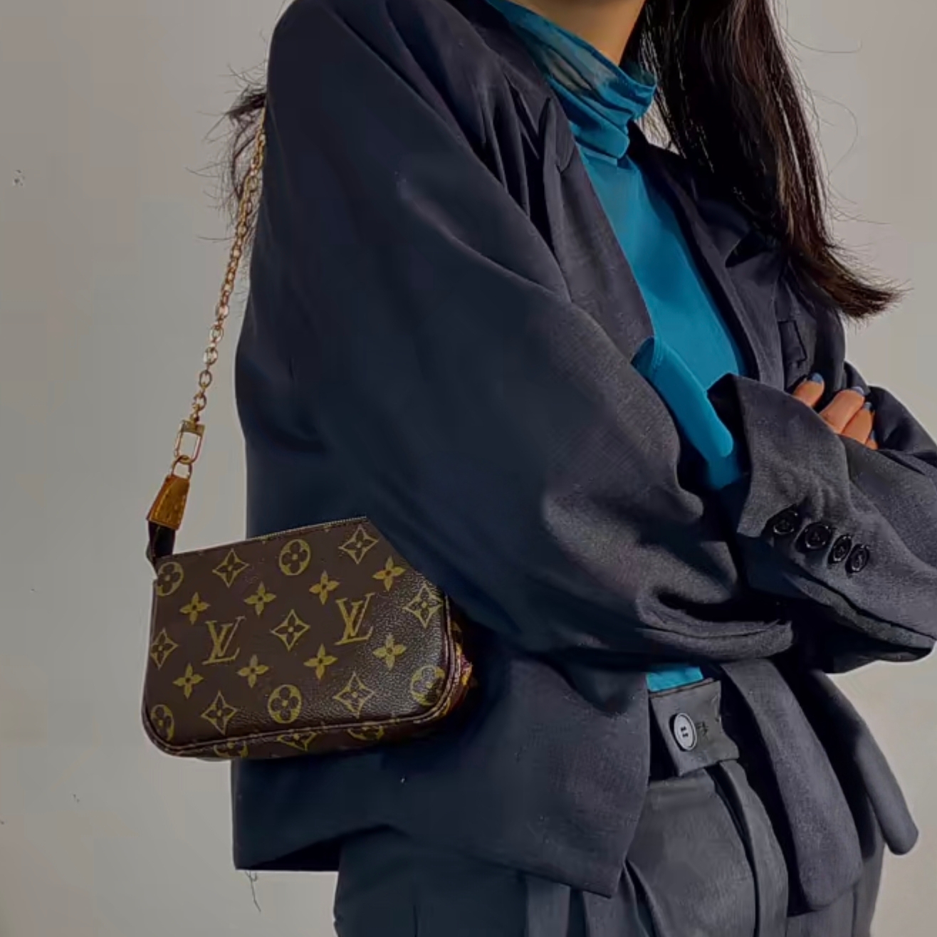 修复品LouisVuitton/路易威登【拾光】/中号麻将