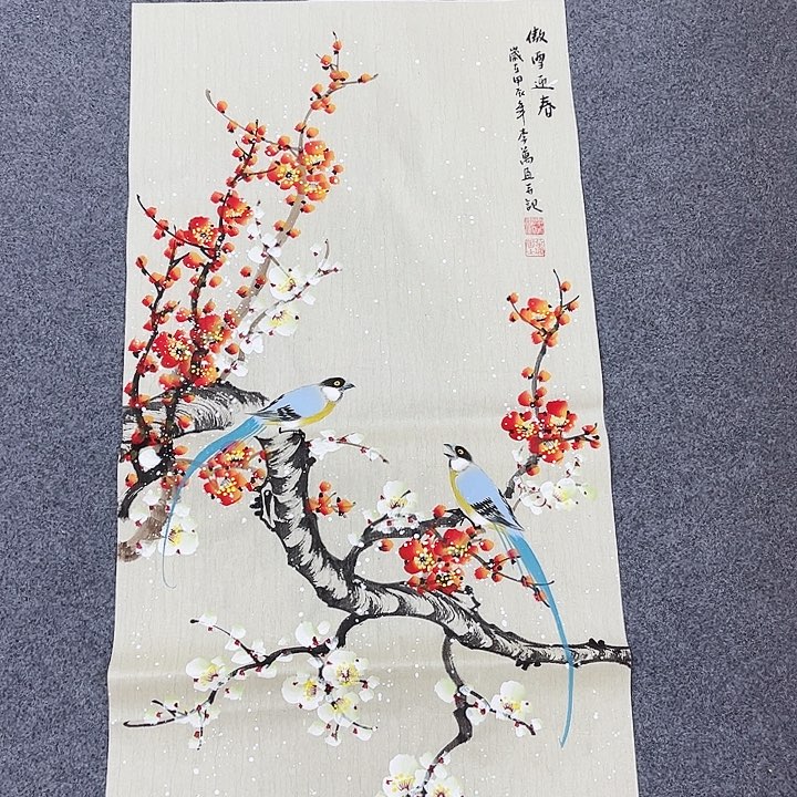 国画国画作品手绘真好看