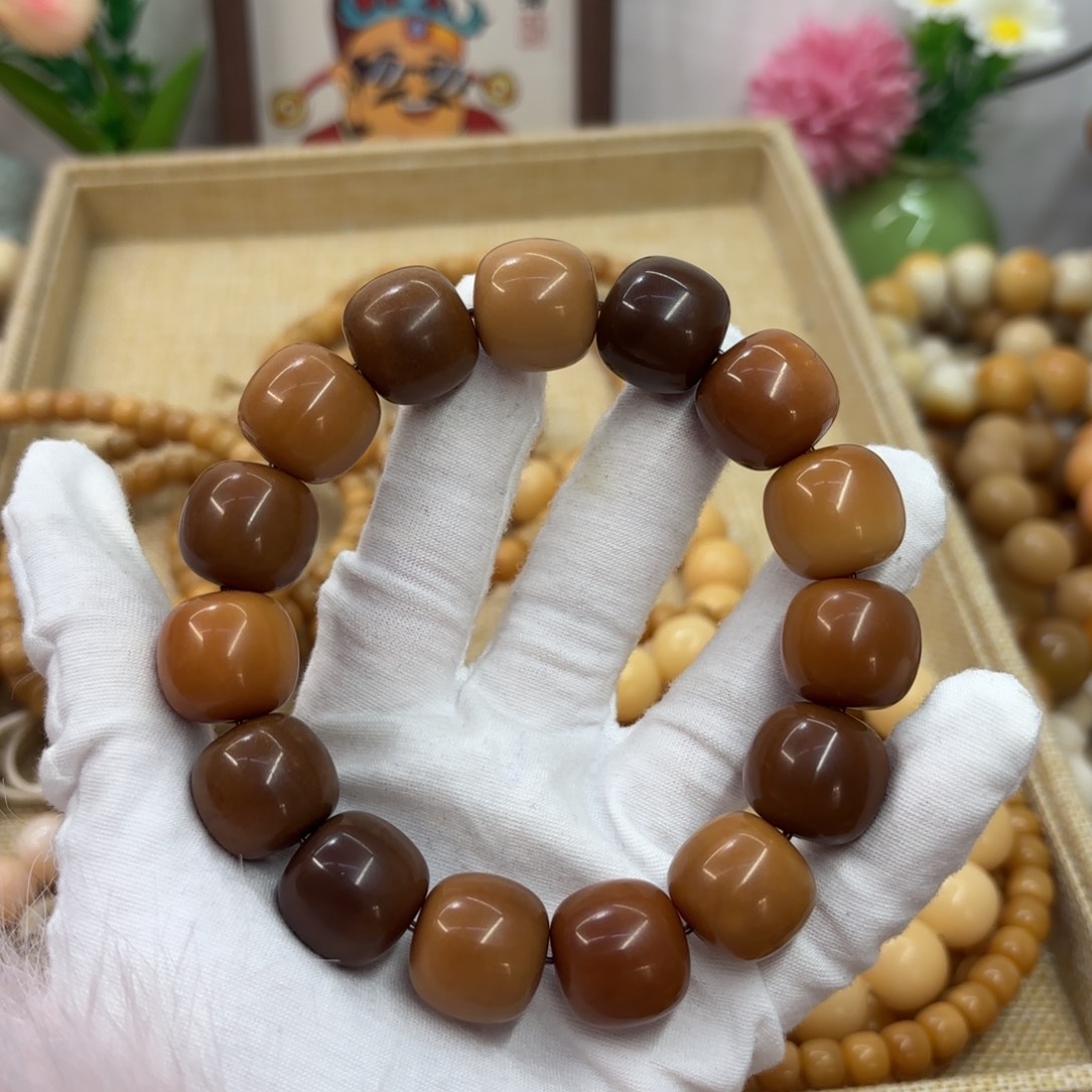 菩提根/象牙果吊坠18干磨瑕疵落地果糖油029