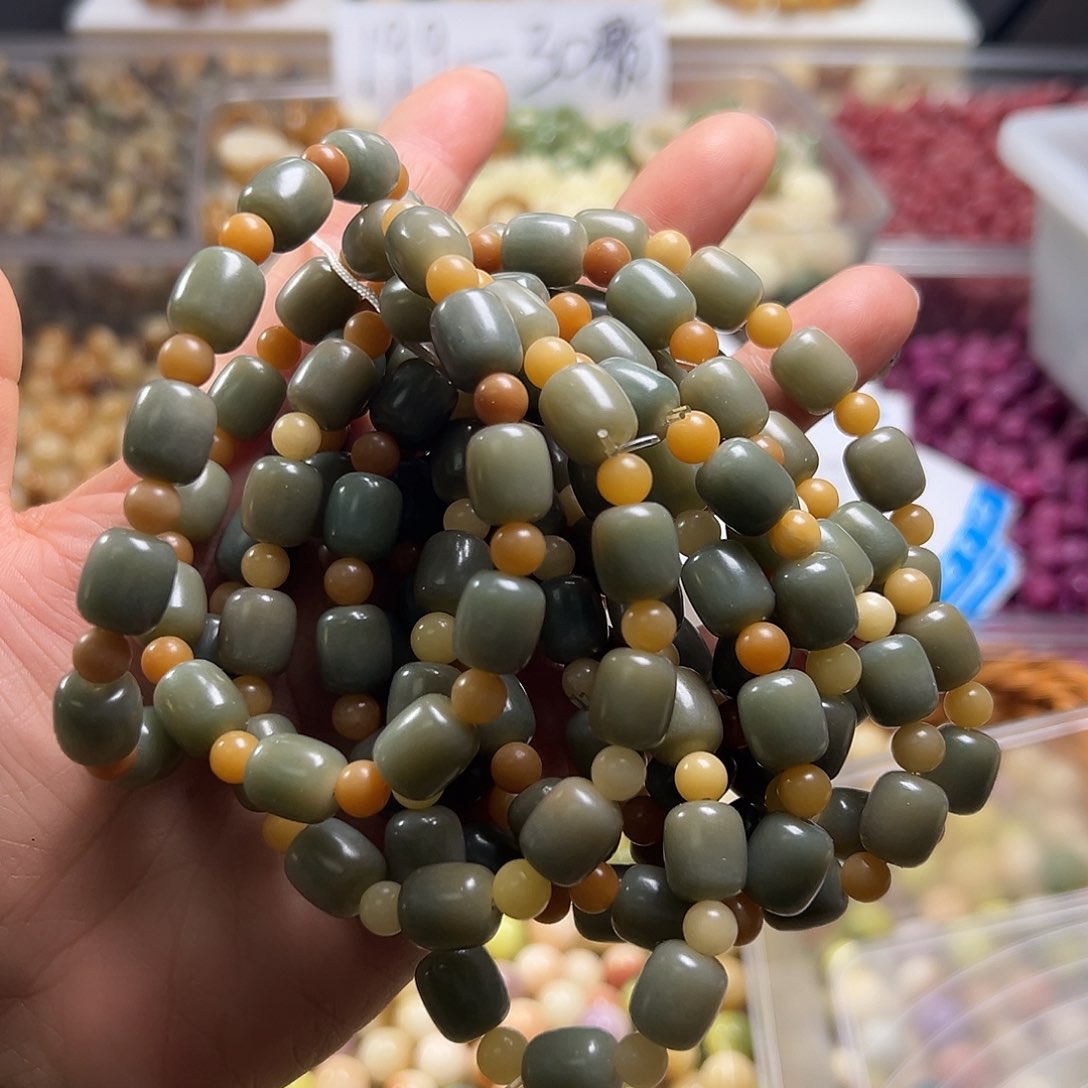 菩提根/象牙果吊坠年糕串10条