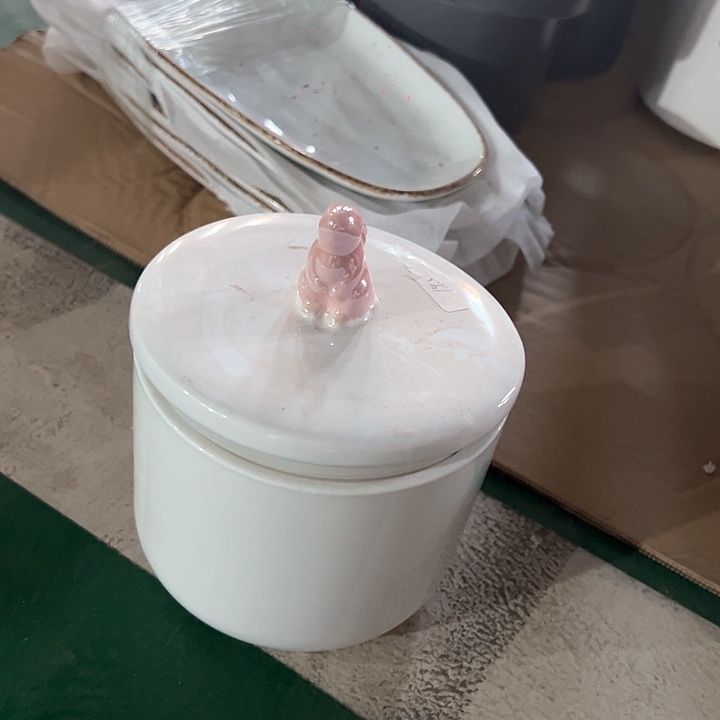 新骨瓷罐罐1只装