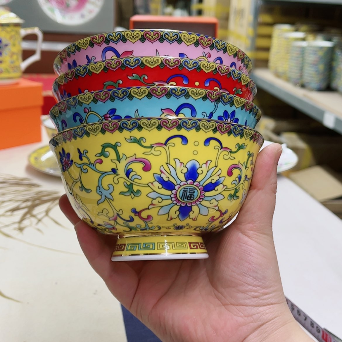 【闪购商品】骨瓷5英寸4混。。。。。。