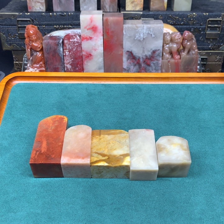 巴林石印石冻石练习章40/5