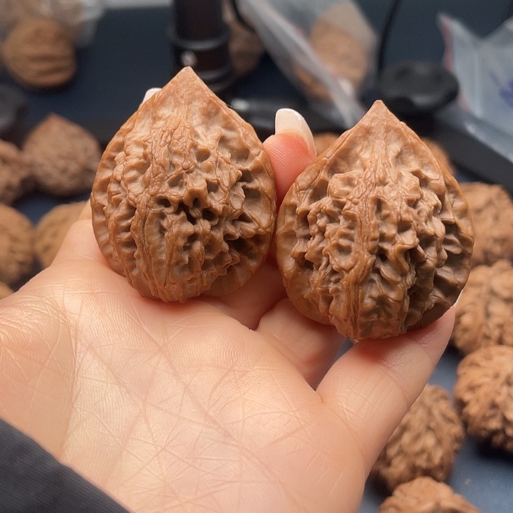 有***食把件龙脊菩提秦岭核桃