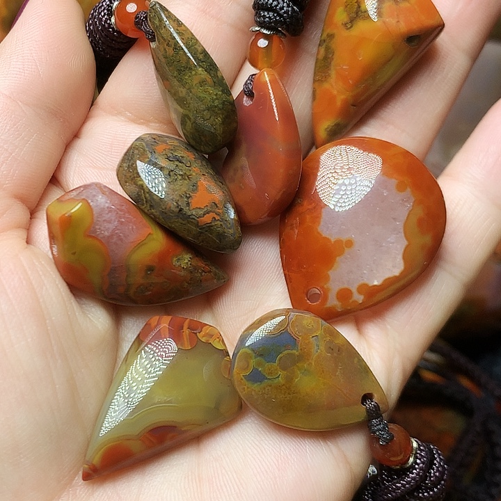 玛瑙/玉髓未镶嵌手链