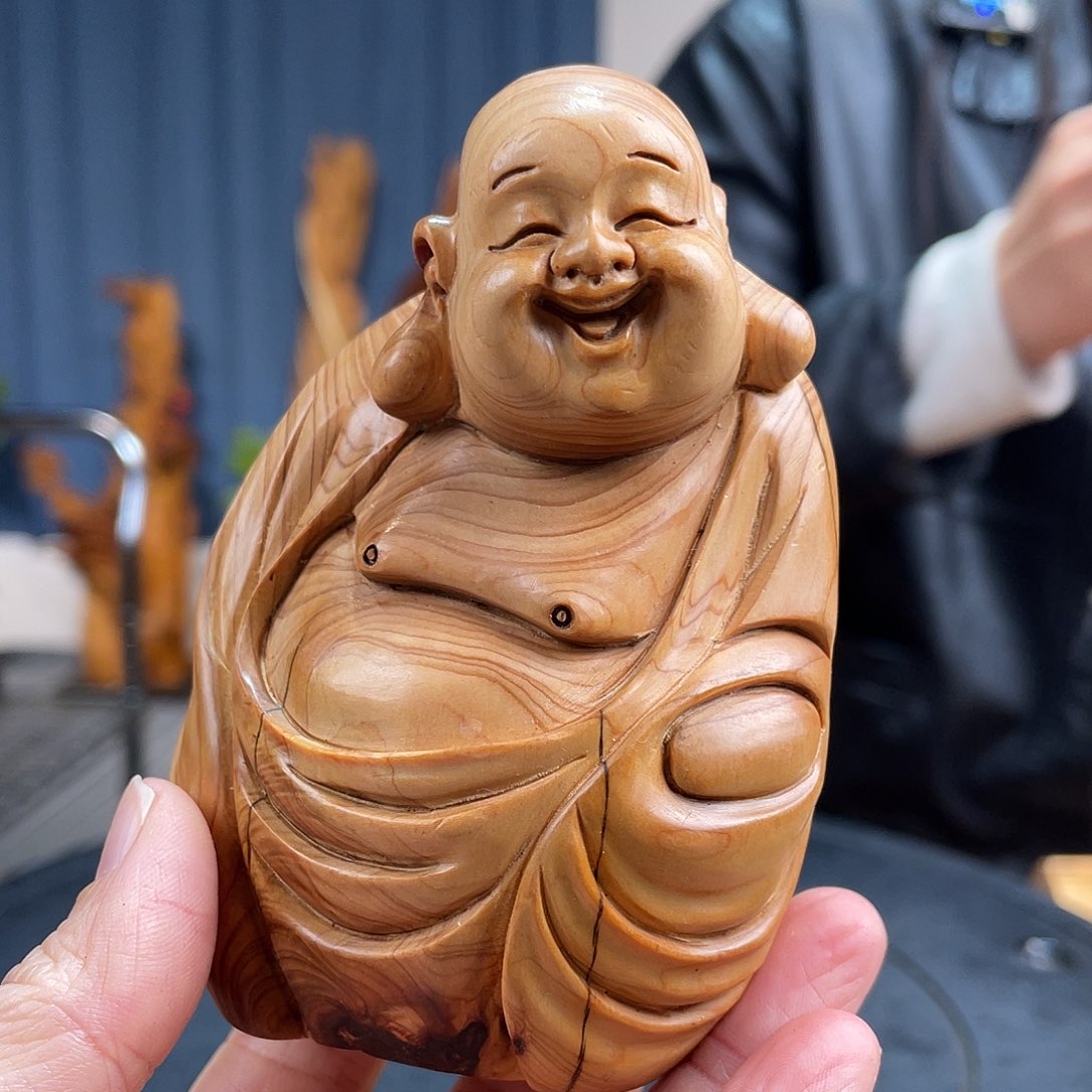 柏木（崖柏）手把件