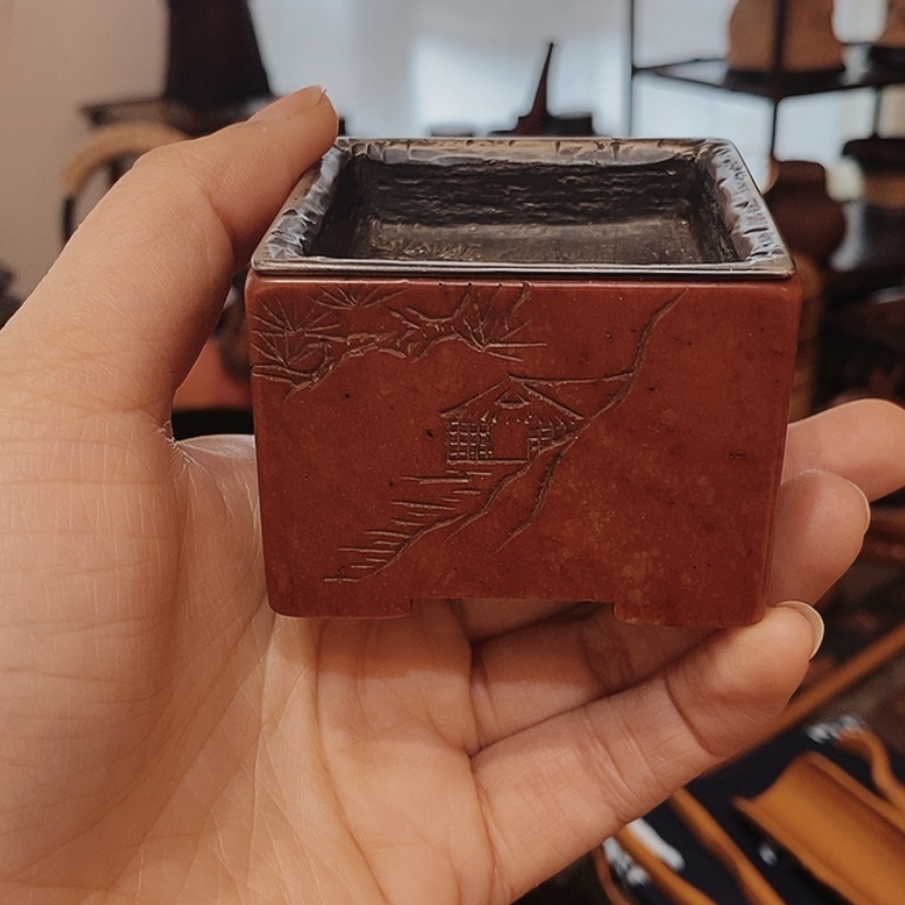 【闪购商品】清*h寿山石建水