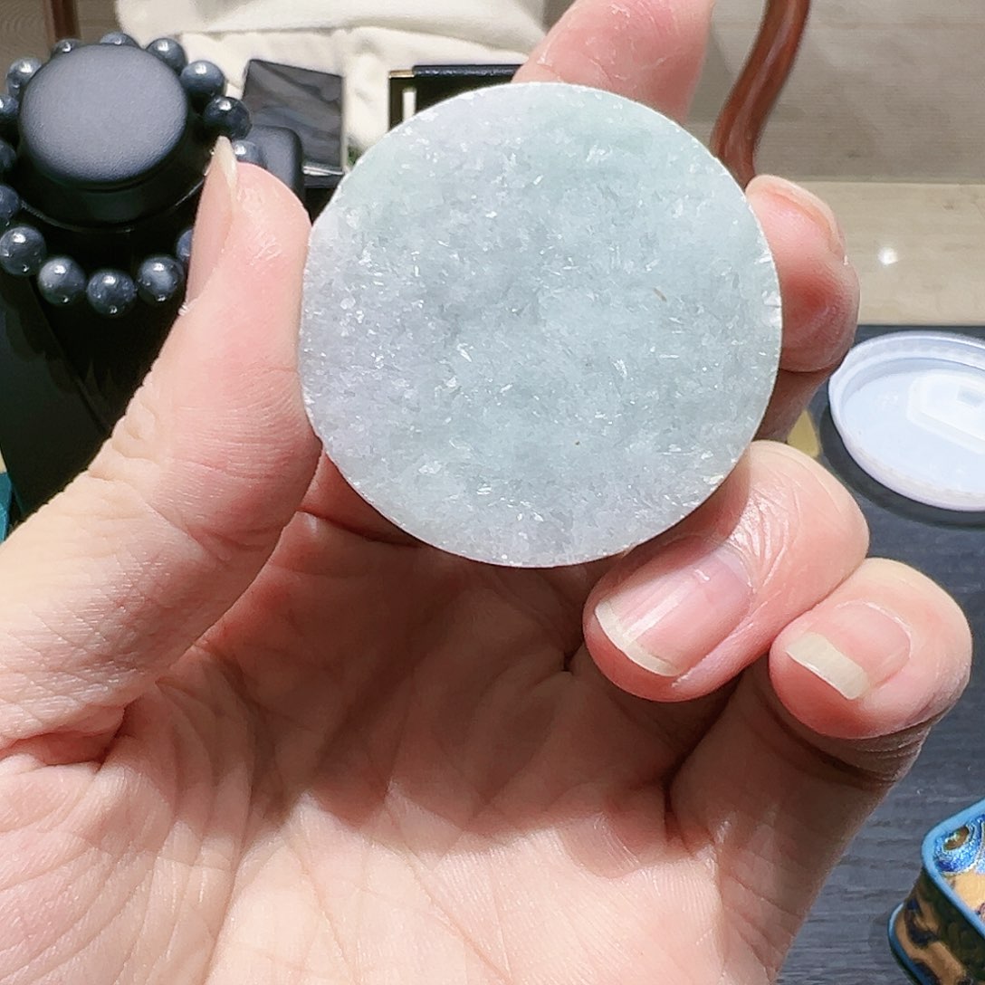 翡翠颈饰未镶嵌挂件