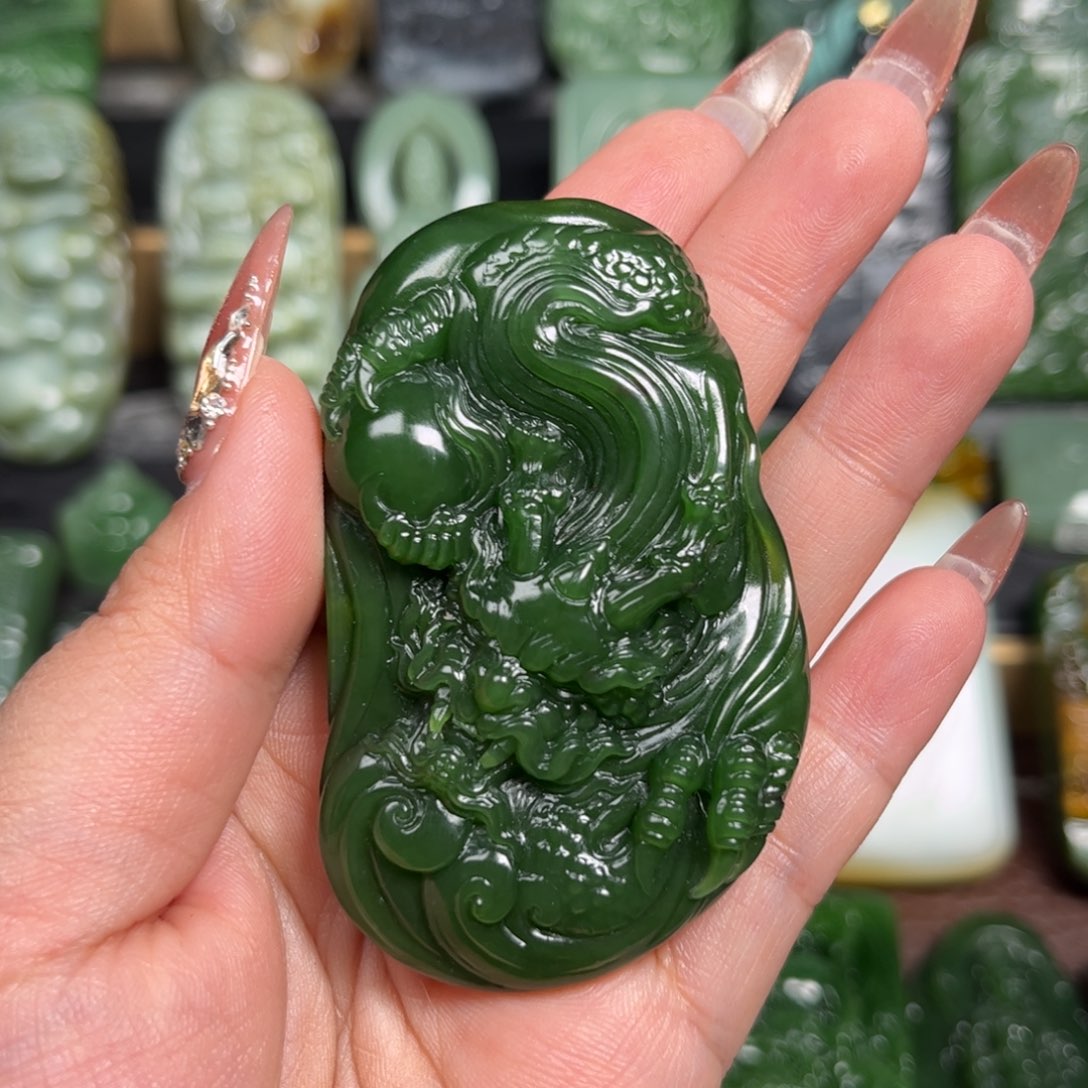 和田玉挂件未镶嵌