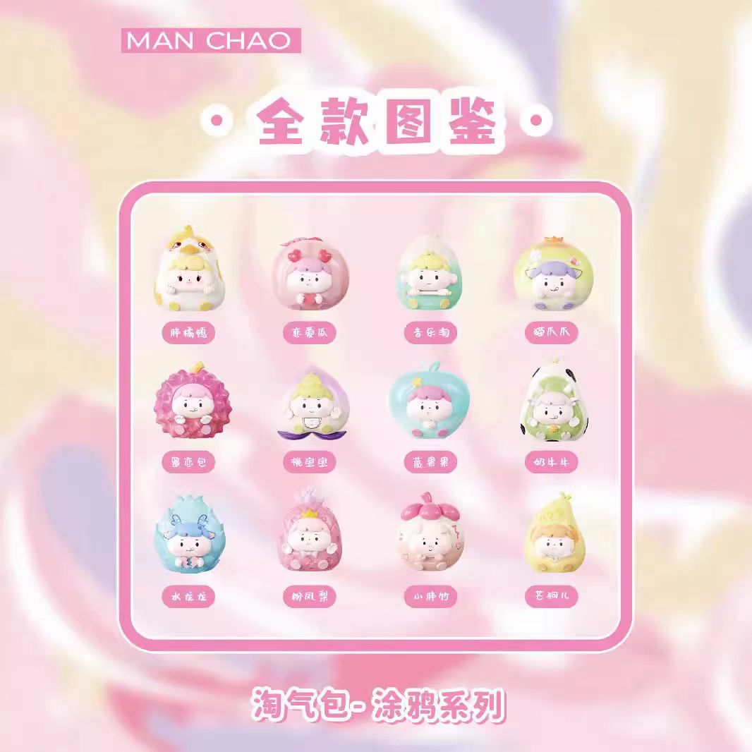 【拆盒】淘气包水果涂鸦-系列盲盒【不支持退换】