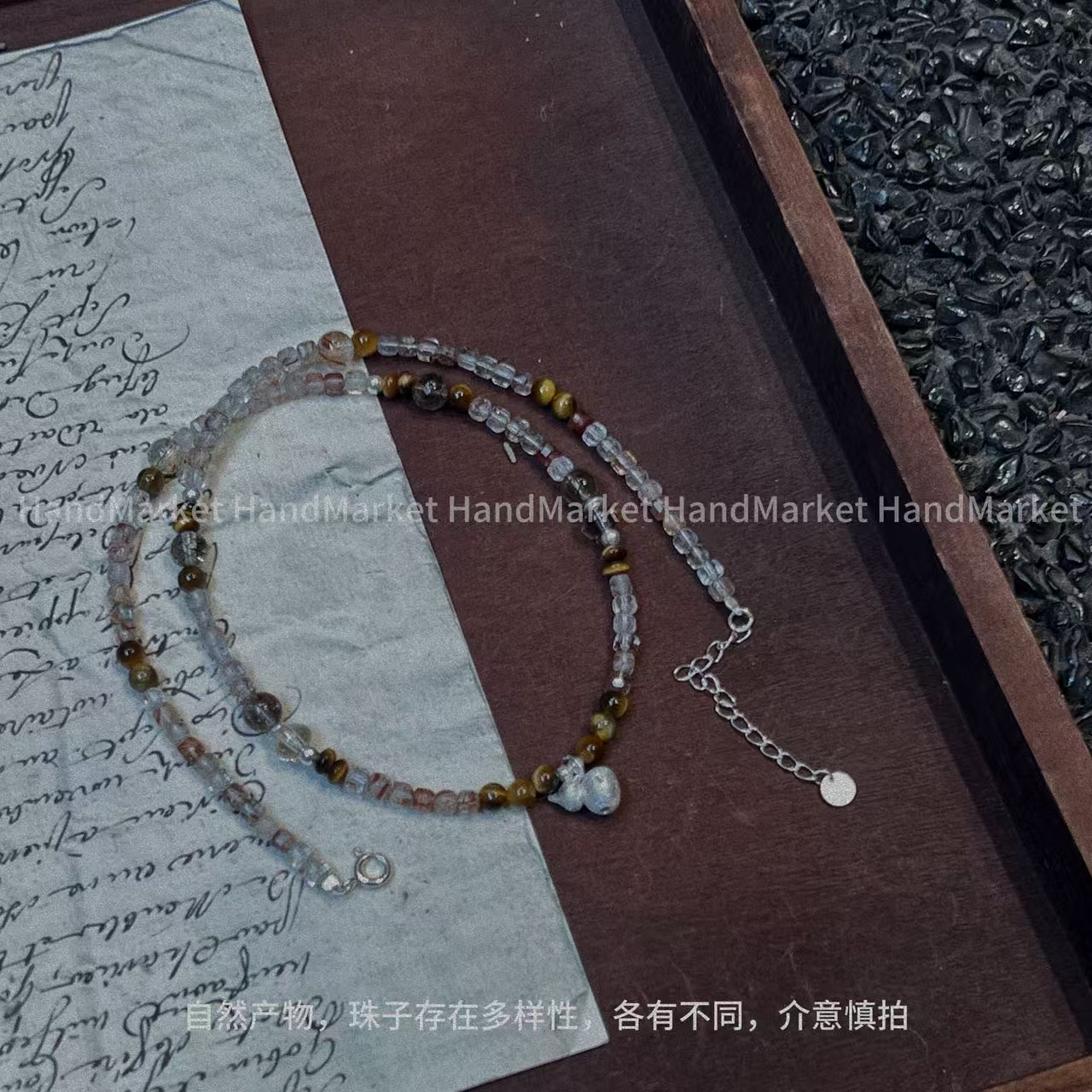 吊坠925银 925银吊坠JIUJIU【梦境 】时尚百搭复古银饰项链 1227