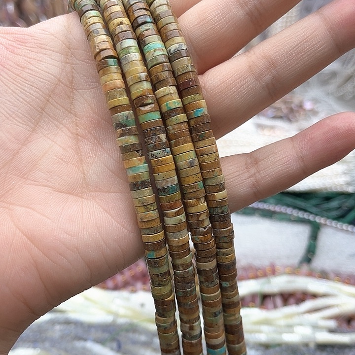 未镶嵌玛瑙/玉髓珠宝半成品一条6/2mm左右湖北松直切