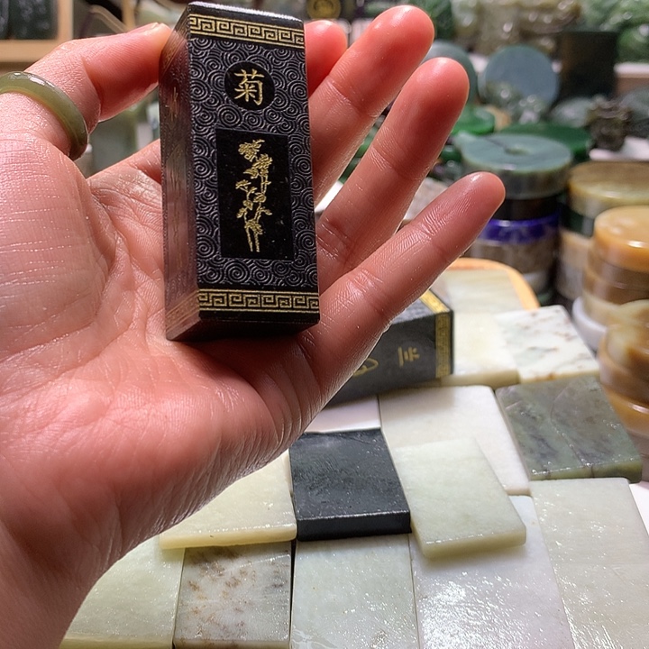 风***兮和田玉未镶嵌珠宝半成品