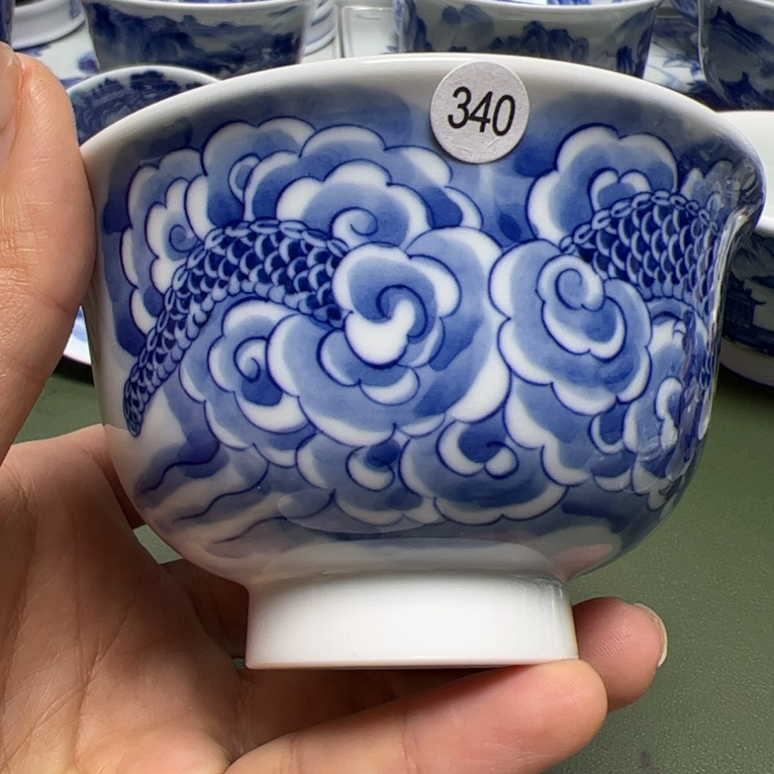 杯沙沙手工手绘茶具340