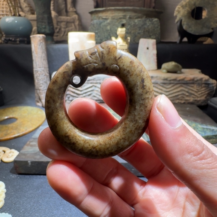 和田玉（糖玉）颈饰未镶嵌@***刘