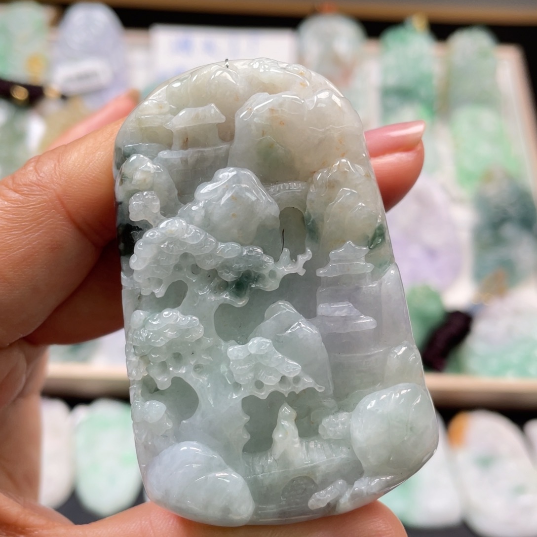 翡翠吊坠(不含链)未镶嵌