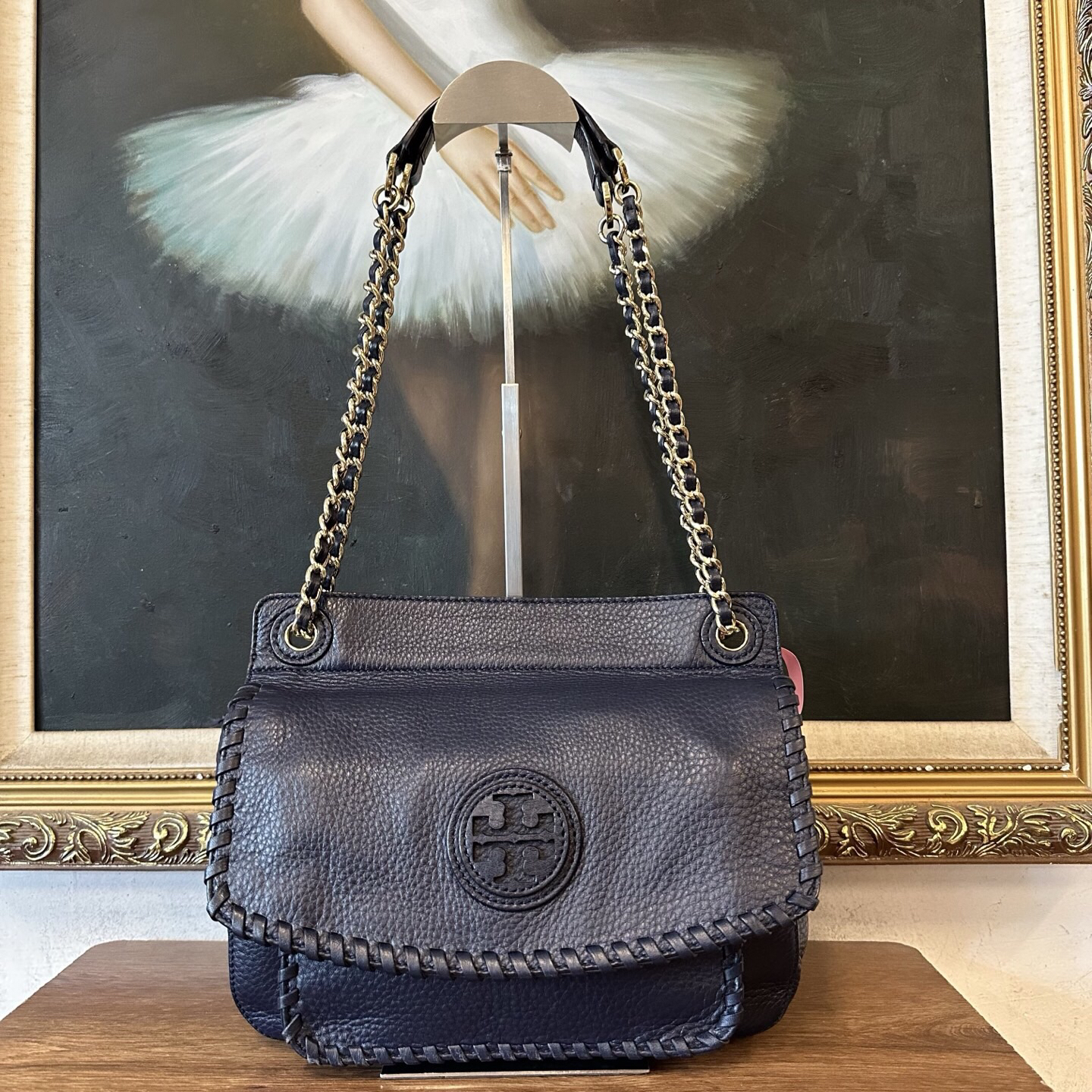 95新 TORY BURCH/汤丽柏琦 tb汤丽柏琦单肩包/004865/尺寸25*22