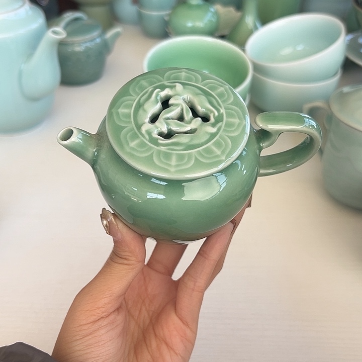 小米茶器龙泉青瓷