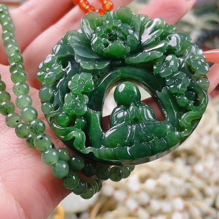 未镶嵌和田玉挂件