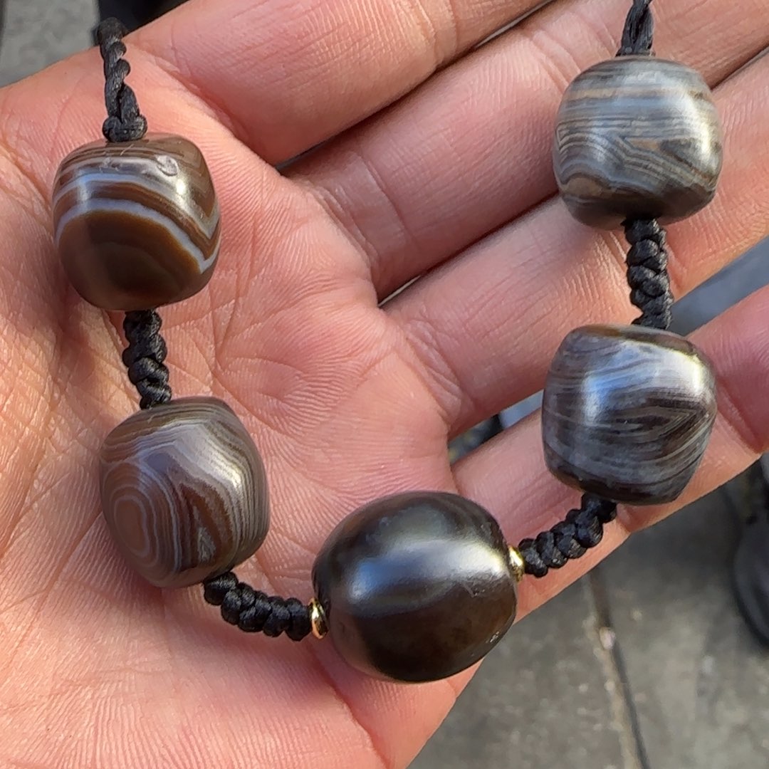 玛瑙/玉髓未镶嵌颈饰