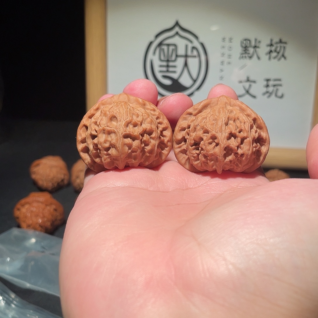 吊坠文玩核桃39全品汉高宫灯