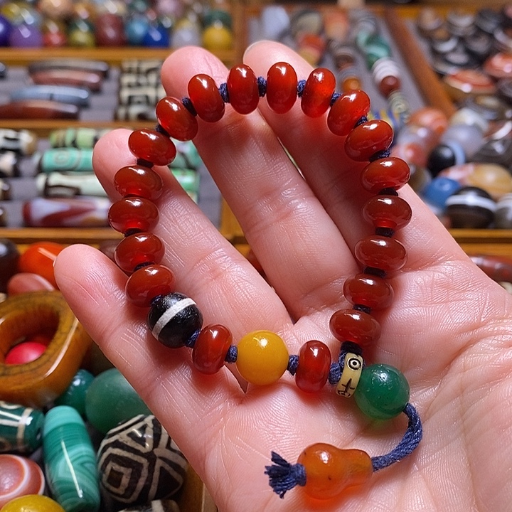 玛瑙/玉髓未镶嵌手串