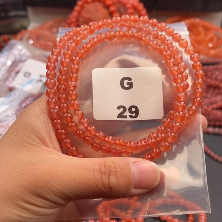 南红玛瑙未镶嵌多样性发货默认微瑕称重5mm