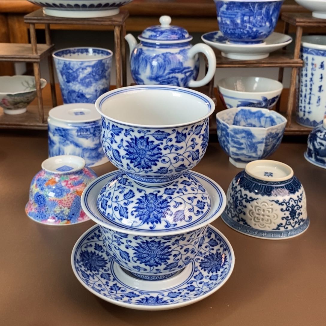 景德镇陶瓷手工手绘 