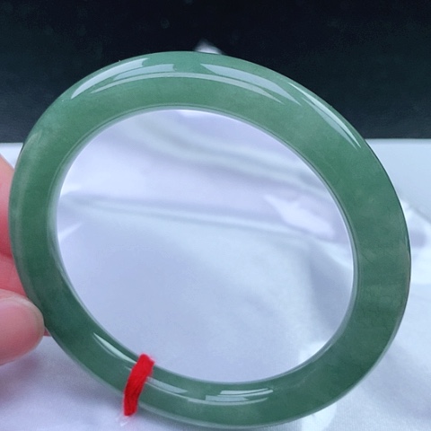 翡翠手镯（圆镯）未镶嵌15号