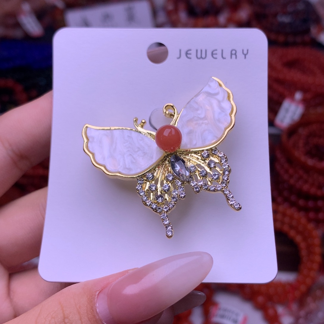 未镶嵌手链南红玛瑙20号南红胸针