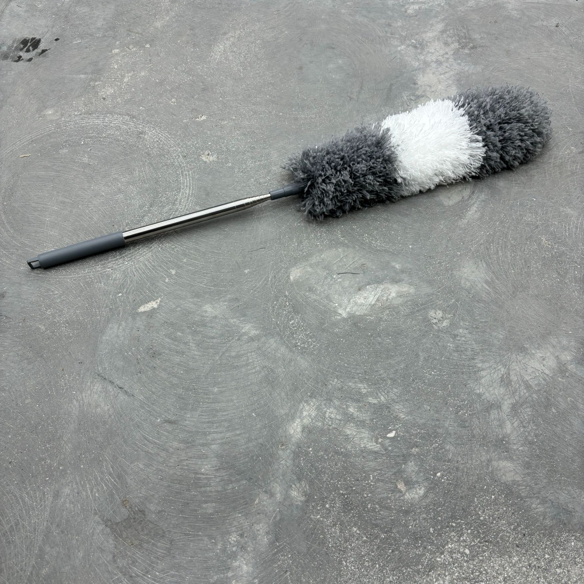 吸尘可伸缩长款可弯曲除尘除尘掸鸡毛掸子清理加厚 QW