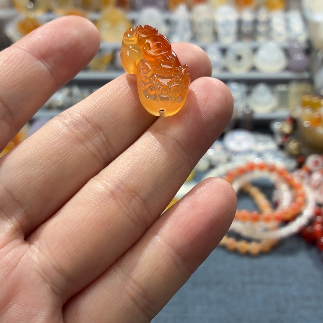 玛瑙/玉髓未镶嵌吊坠(不含链)