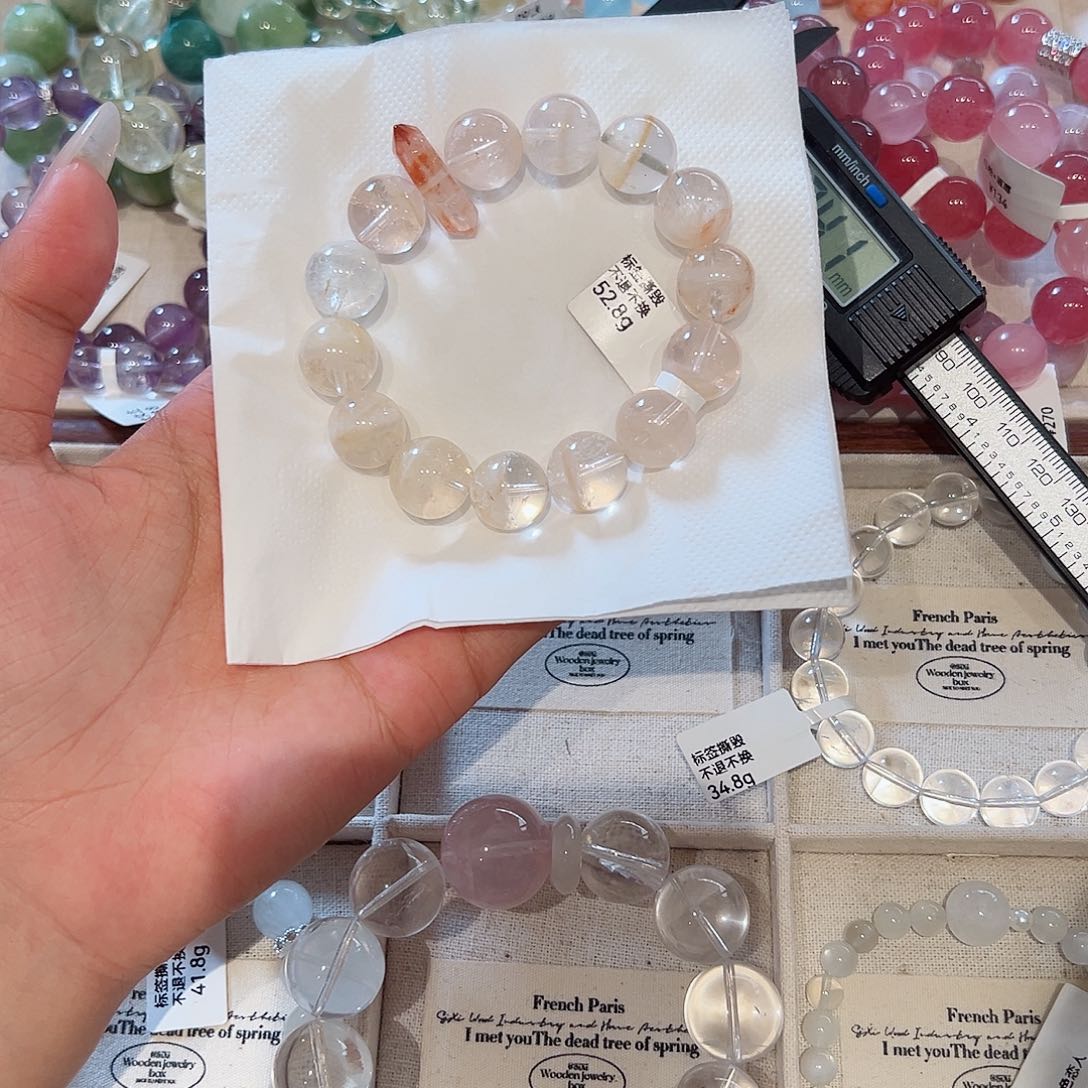 水晶手链未镶嵌?*?48小时鉴赏