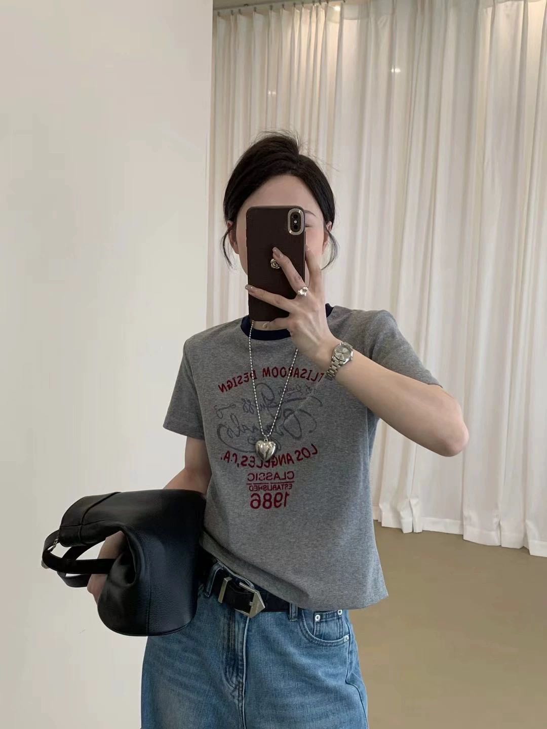 《鞋爱》6709伊歌莉女士夏季圆领短袖