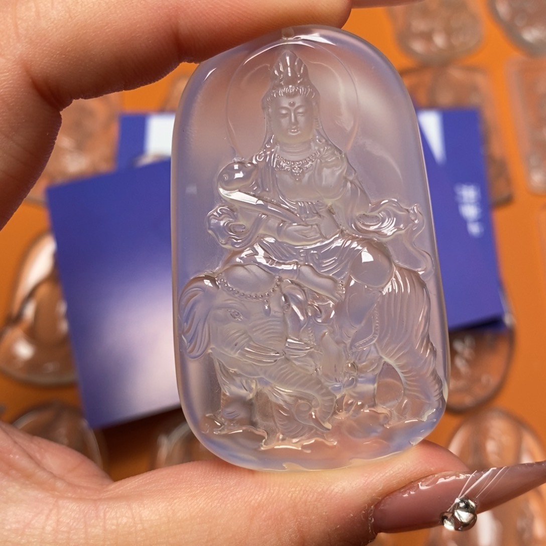 玛瑙/玉髓吊坠未镶嵌真*美