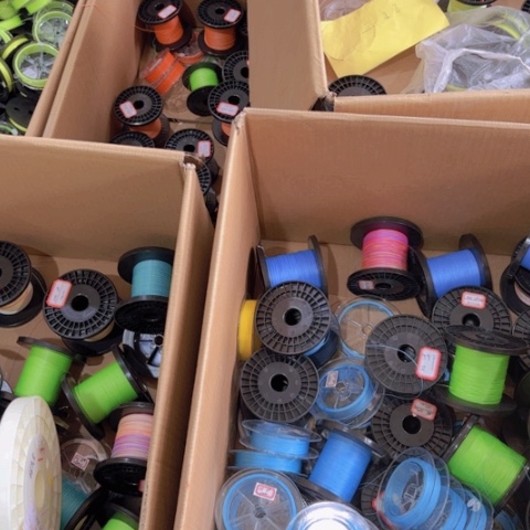 PE12编橙色4号1000米强耐磨线