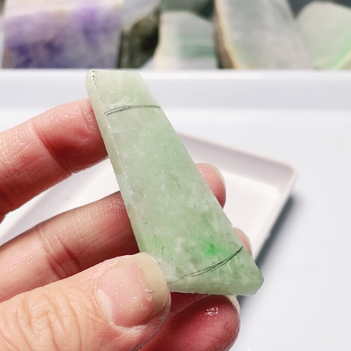 【闪购商品】翡翠颈饰未镶嵌A货