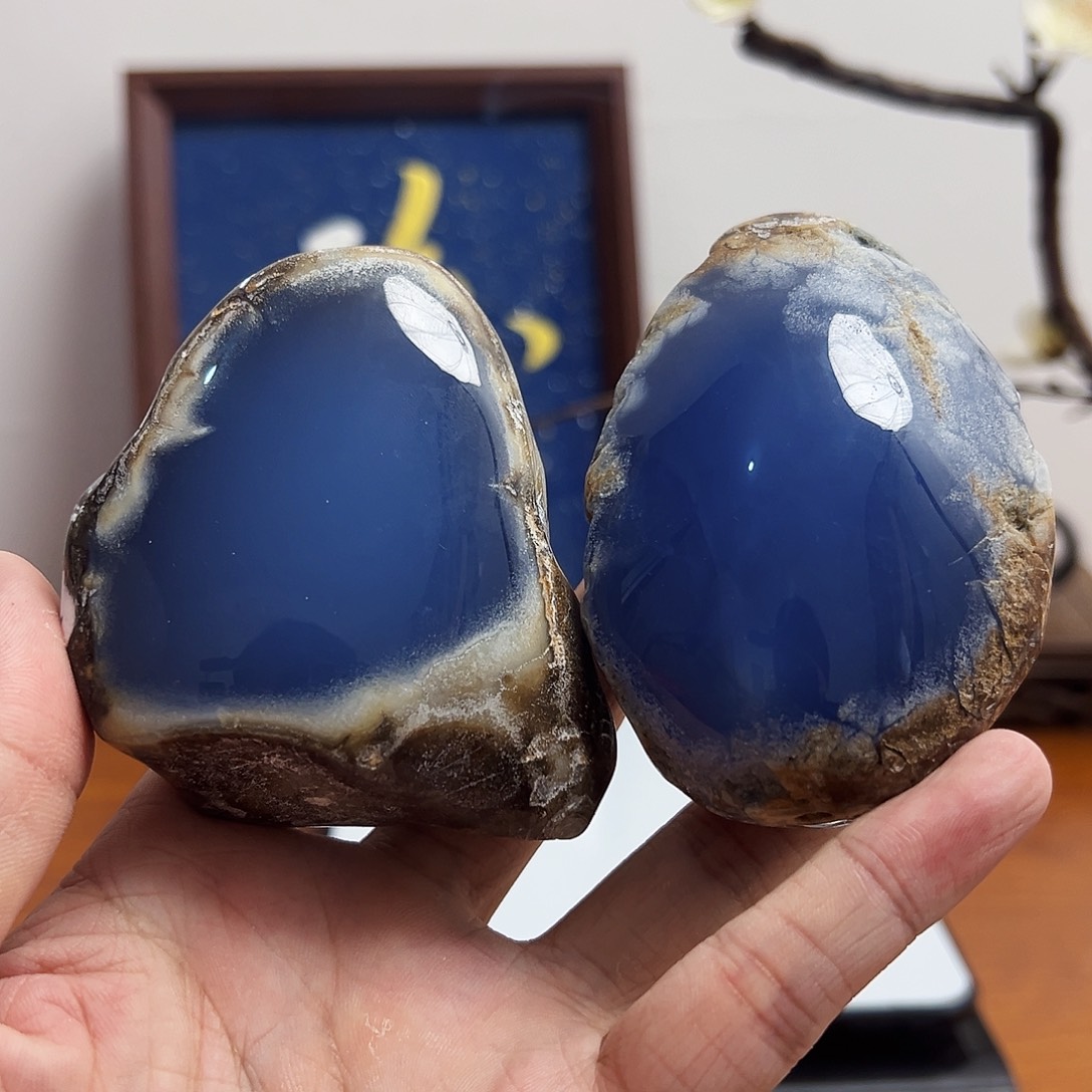 未镶嵌原石玛瑙/玉髓藏*了