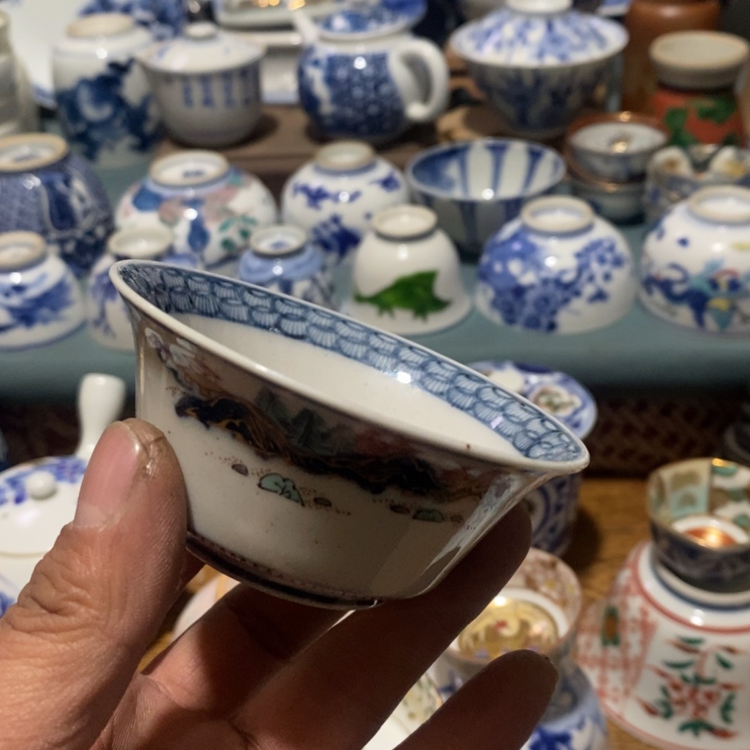 瓷片舶来瓷器满28包邮当日凑单