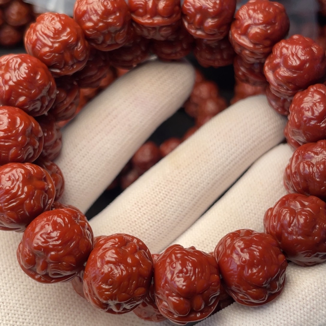 雷***托猴头核桃手串蟾王