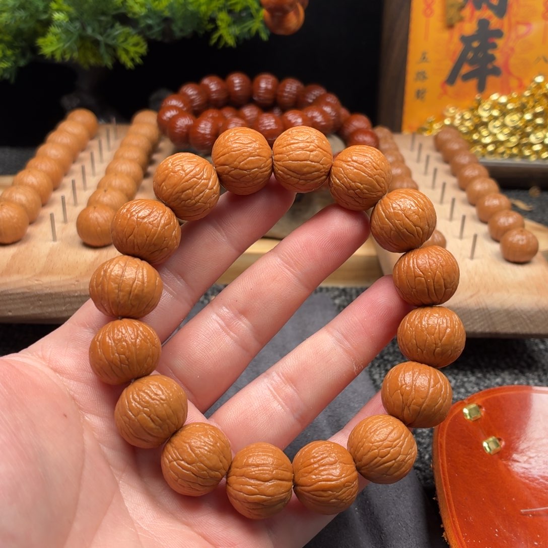 大***喜手串猴头核桃毕业17聚宝盆