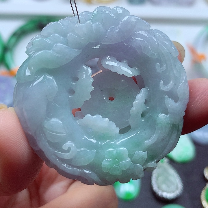 颈饰未镶嵌翡翠翡翠