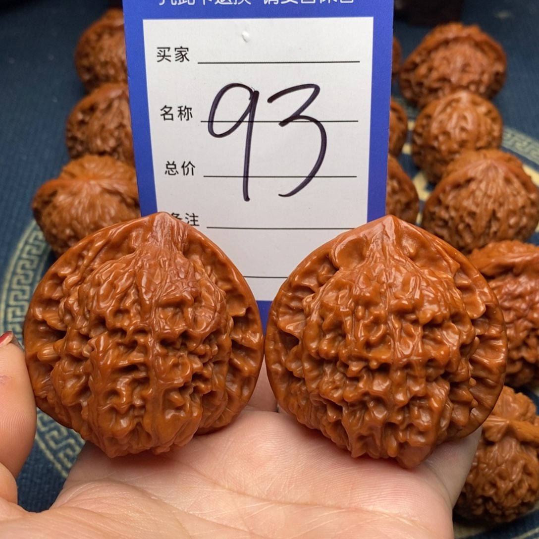 文玩核桃吊坠官帽49